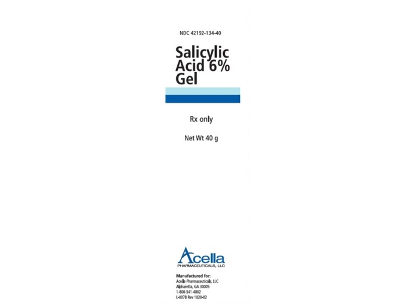 Salicylic Acid 6% Gel, 40 g, Acella Pharmaceuticals (Rx)
