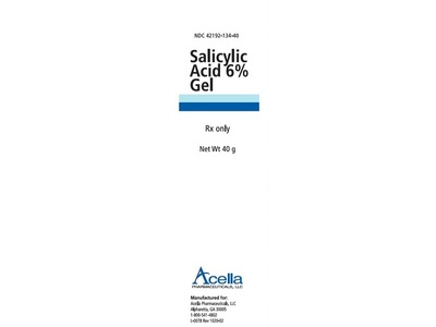 Salicylic Acid 6% Gel, 40 g, Acella Pharmaceuticals (Rx)