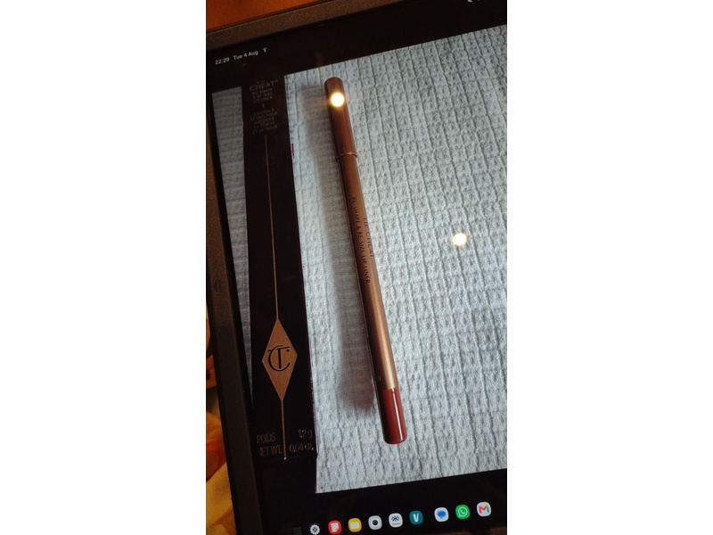 Charlotte Tilbury Lip Cheat Lip Liner Pencil, Hot Gossip, 0.04 oz/1.2 g
