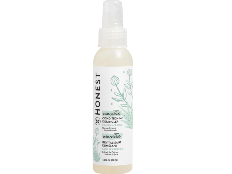 Honest Sensitive Conditioning Detangler, Fragrance Free, 4.0 fl oz/118 mL