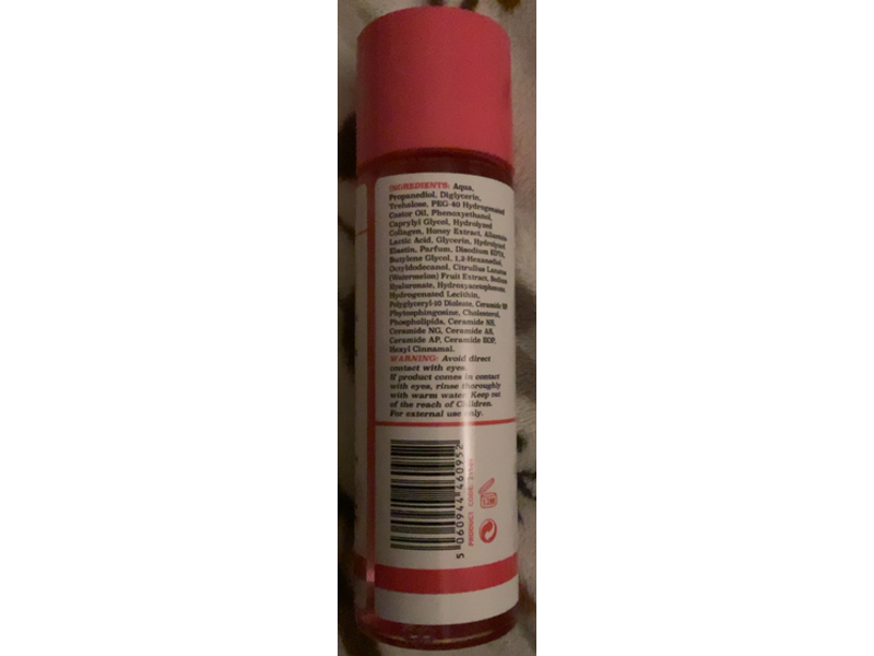 Dizzy Panda Brightening Toner, 4.90 fl oz/145 mL Ingredients and
