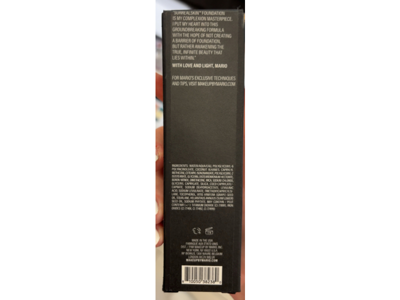Makeup By Mario Surrealskin Liquid Foundation, 15N, 1 fl oz/30 mL
