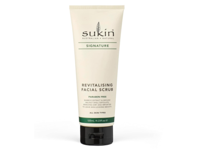 Sukin Signature Revitalising Facial Scrub, 4.23 fl oz/125 mL