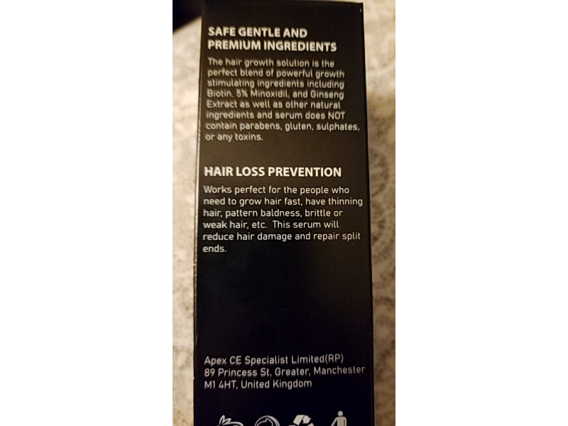 Sefudun Hair Growth Serum, 2.02 fl oz/60 mL