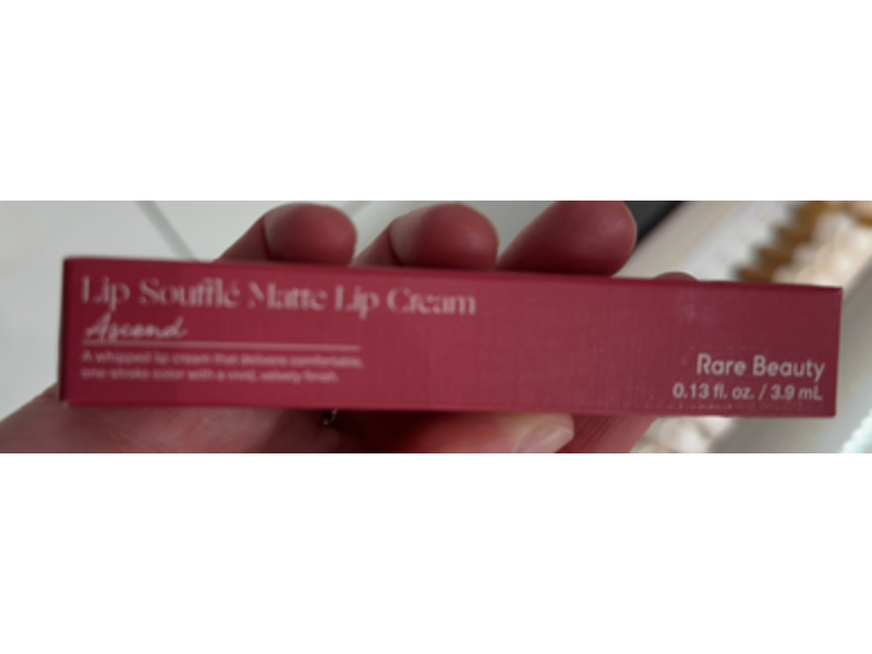 Rare Beauty Lip Souffle Matte Lip Cream, Ascend, 0.13 fl oz/3.9 mL