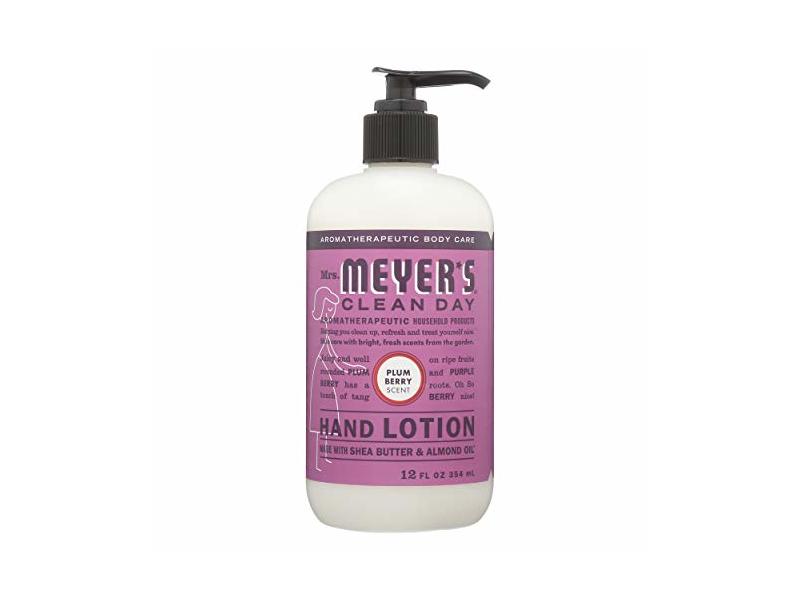 Mrs. Meyer's Clean Day Hand Lotion, Plum Berry, 12 fl oz/354 mL