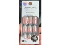 Dashing Diva Magic Press Nails, Rosewater Glaze, 30 Count - thumbnail 2