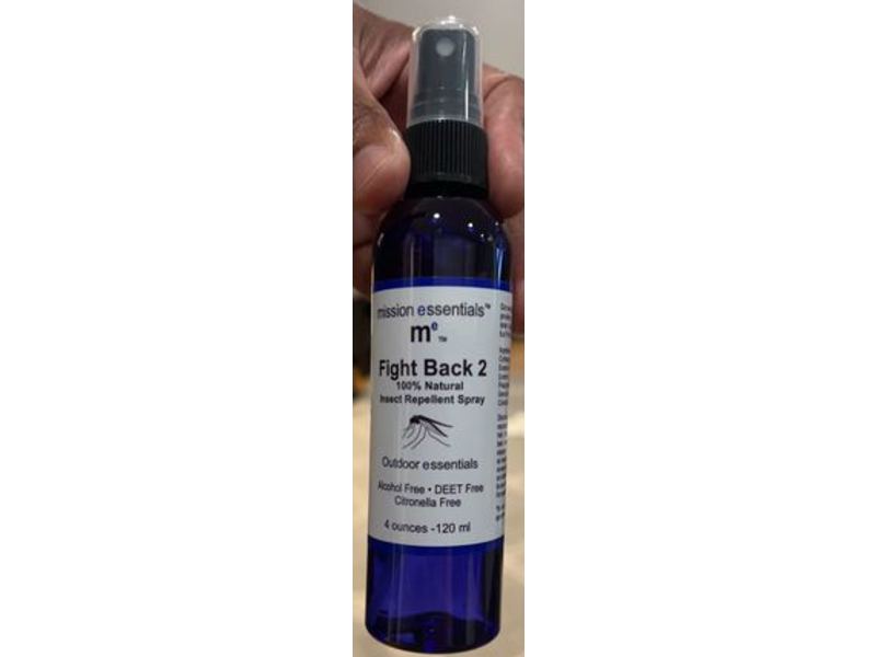 Mission essentials Fight Back 2 Insects Repellents Spray, 120 mL