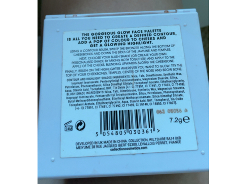 Collection Gorgeous Glow Face Palette, 7.2 g