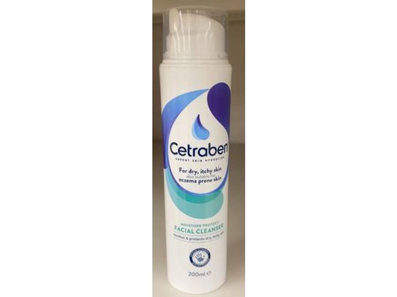 Cetraben Moisture Protect Facial Cleanser, 200 mL