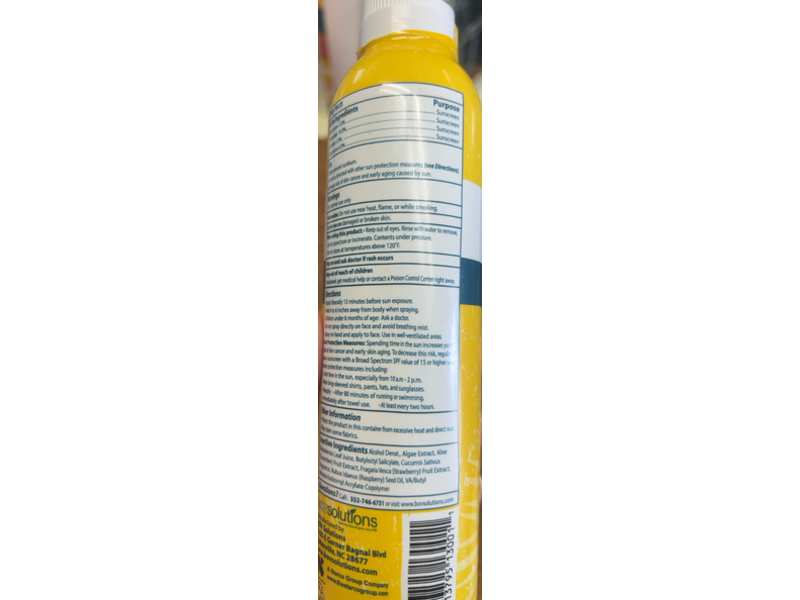 Sun Care Sunscreen Clear Spray, SPF 30, 6 oz/171 g