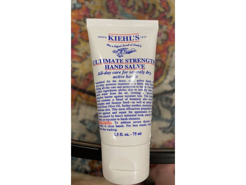 Kiehl's Since 1851 Ultimate Strength Hand Salve, 2.5 fl oz/75 mL