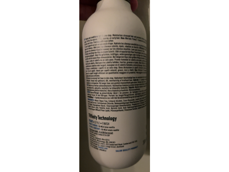 KMS Moist Repair Gentle Cleansing & Moisture Conditioner, 10.1 fl oz/300 mL