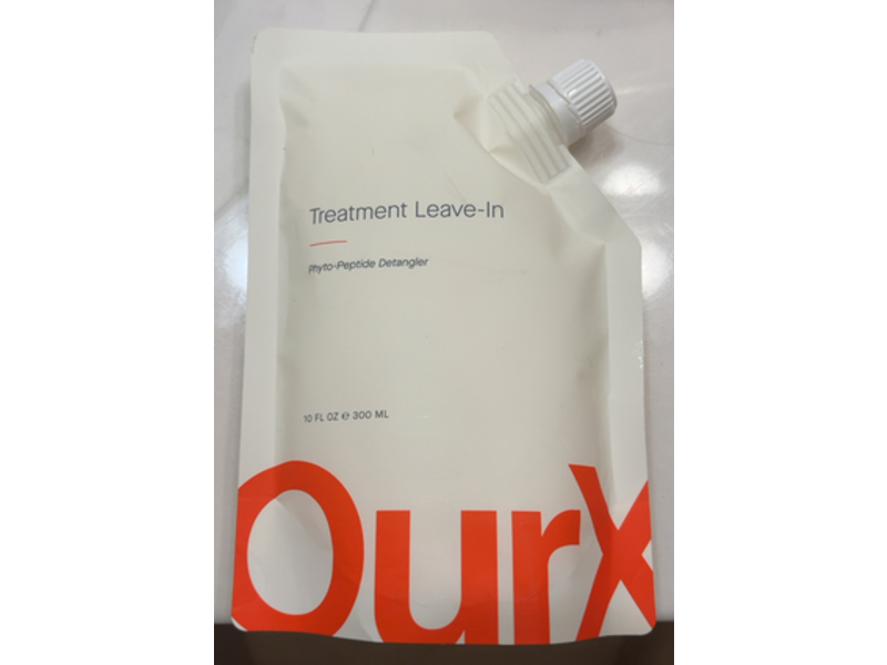 OurX Leave-In Treatment Detangler, Phyto-Peptide, 10 fl oz/300 mL