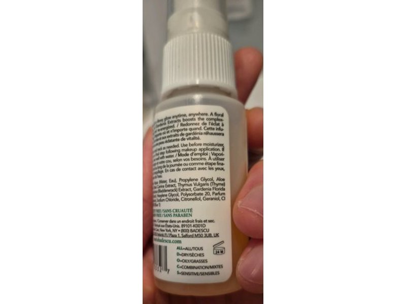 Mario Badescu Skin Care Facial Spray, Aloe, Herbs & Rosewater, 1 fl oz/29 mL