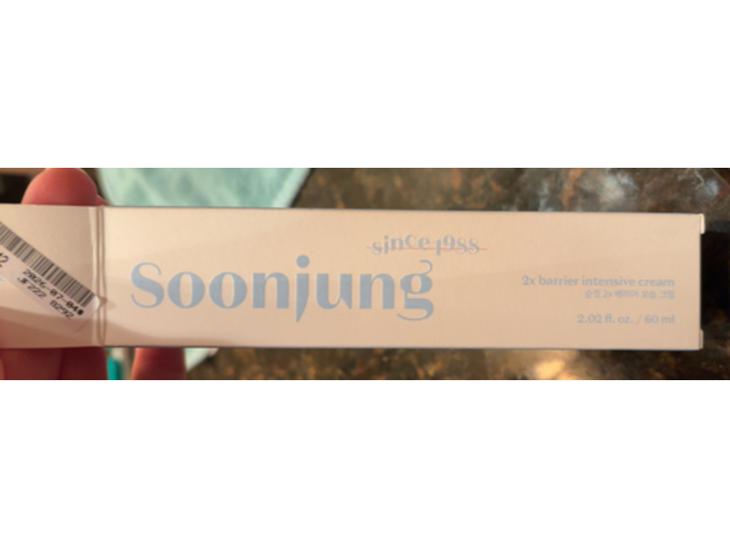 Etude SoonJung 2x Barrier Intensive Cream, 2.02 fl oz/60 mL