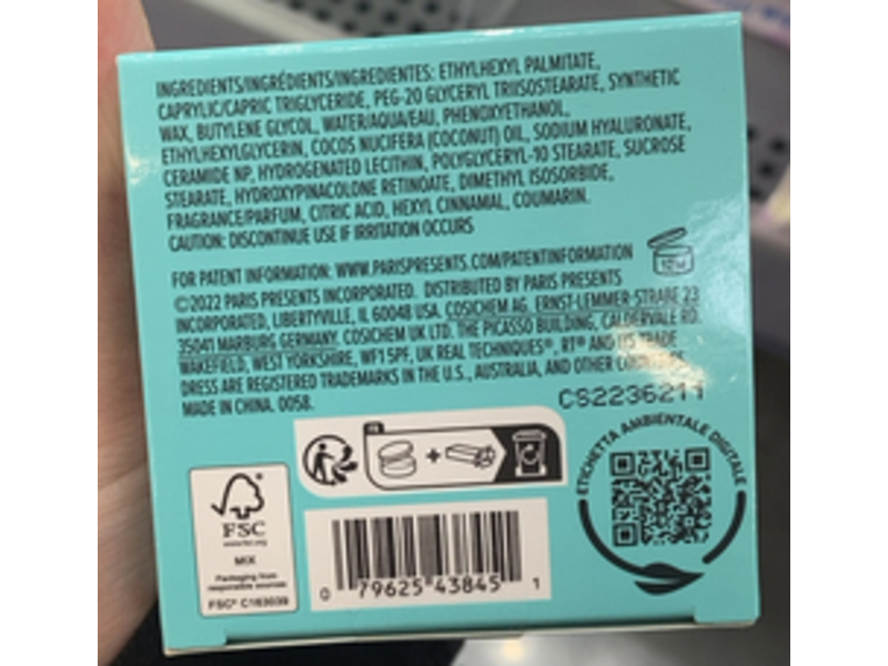 Real Techniques Real Clean Makeup Removing Balm, Hyaluronic Acid + Vitamin A + Coconut Oil, 2.0 oz/56.5 g