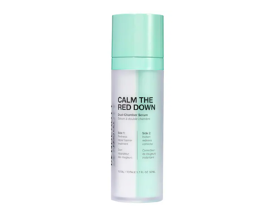 InnBeauty Project Calm the Red Down Dual Chamber Treatment Serum, 1.7 fl oz/50 mL