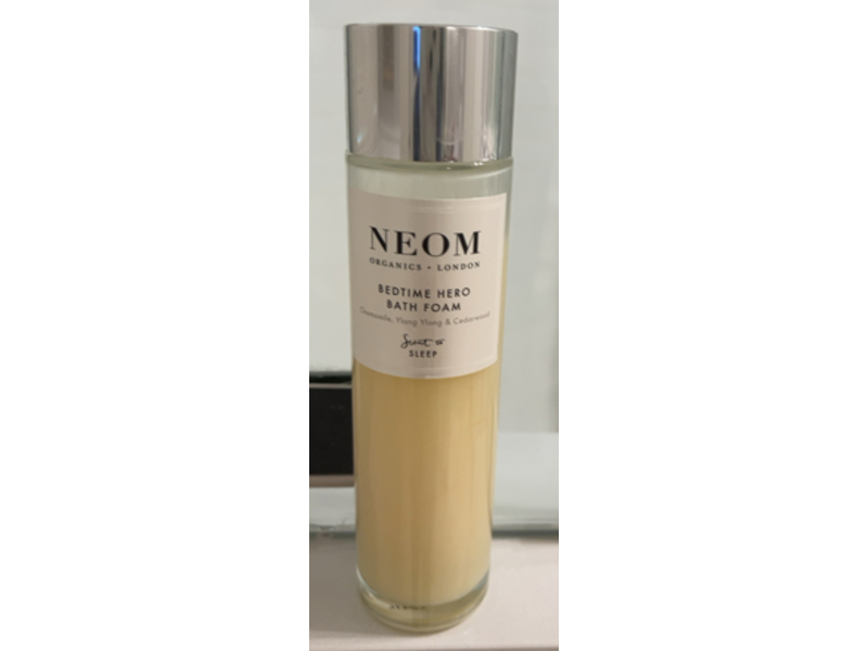 Neom Bath Foam, Chamomile+ Ylang Ylang & Cedarwood