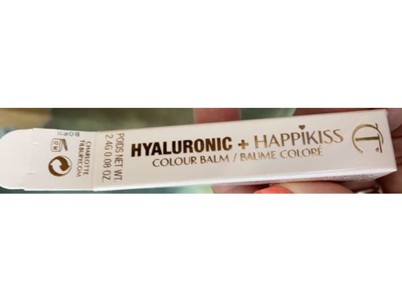 Charlotte Tilbury Hyaluronic + Happikiss, Crystal Happikiss, 0.08 oz/2.4 g