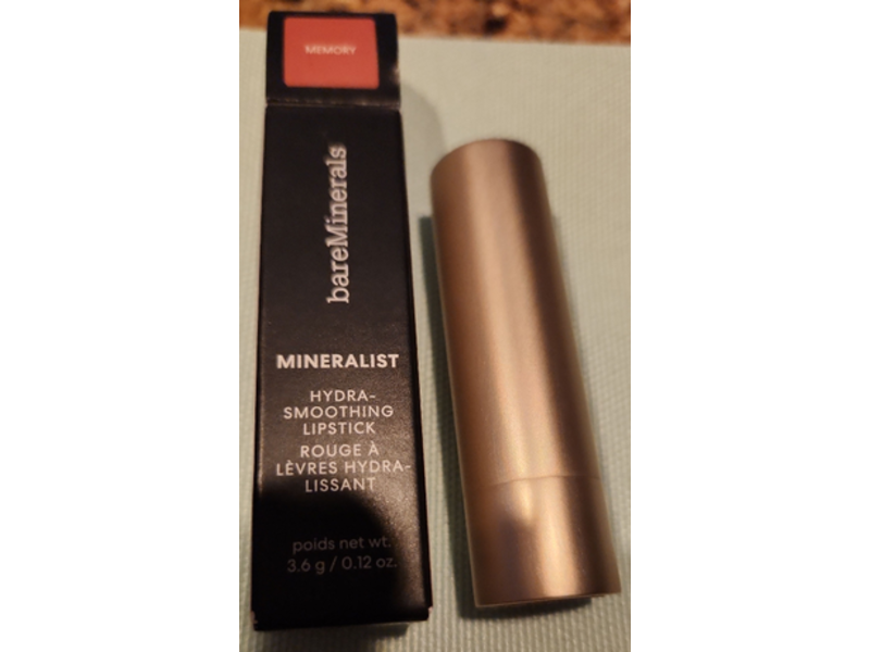bareMinerals Mineralist Hydra-smoothing Lipstick, Memory, 0.12 oz/3.6 g