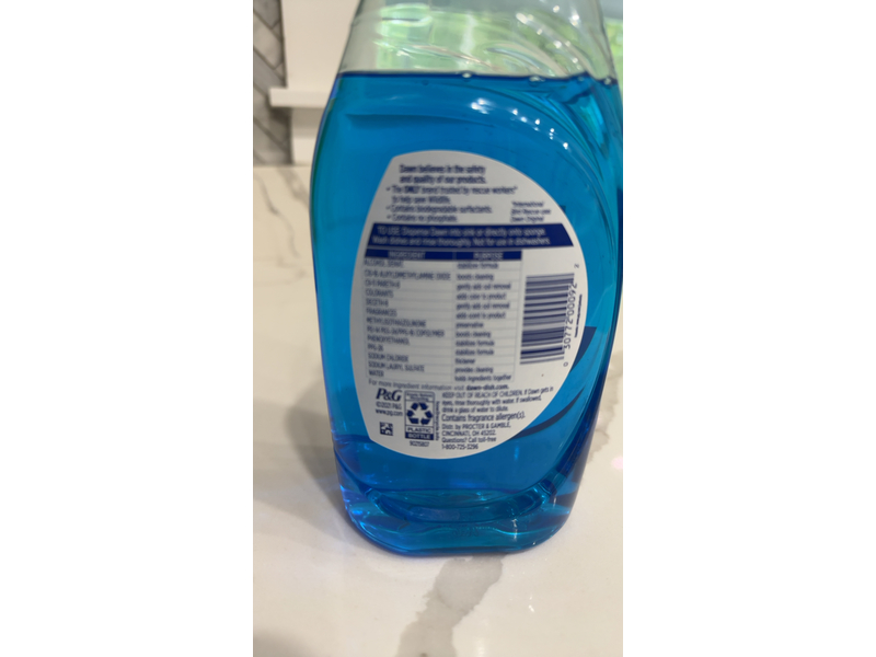Dawn Ultra Dishwashing Liquid, 15.5 fl oz/458 mL