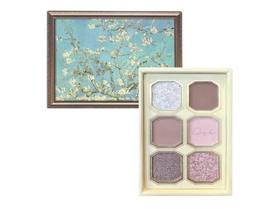 Millefee Painting Shadow Palette, 09 Almond Blossom, 0.211 oz/6 g