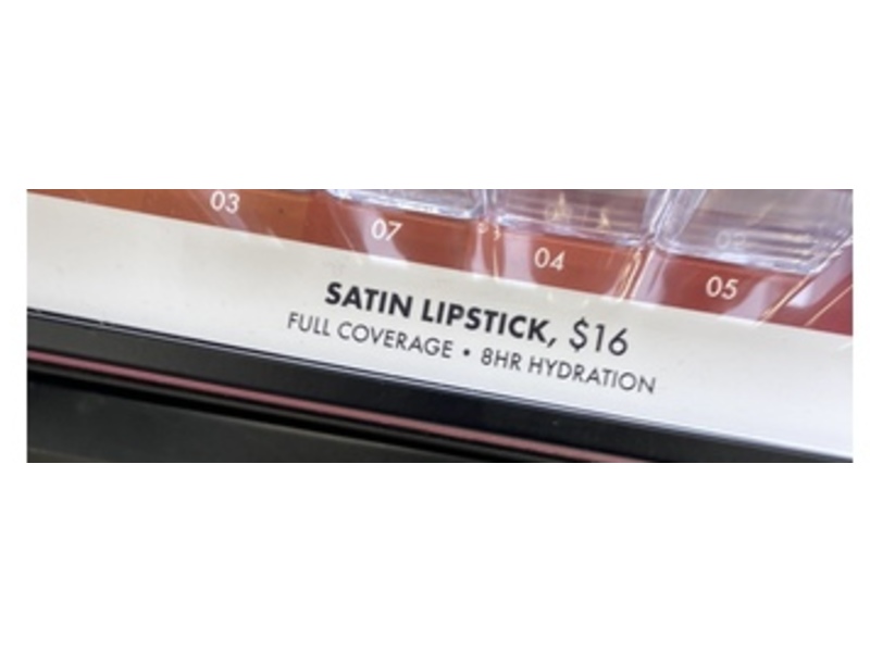 Sephora Collection Satin Lipstick, 08 Stronger Than Ever, 0.12 oz/3.5 g