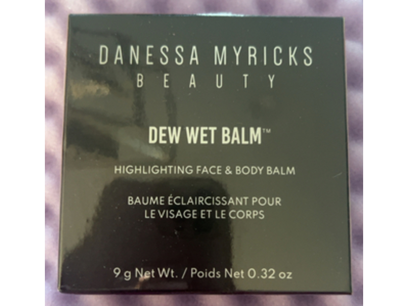 Danessa Myricks Beauty Highlighting Face & Body Balm, Rosewater, 0.32 oz/9 g