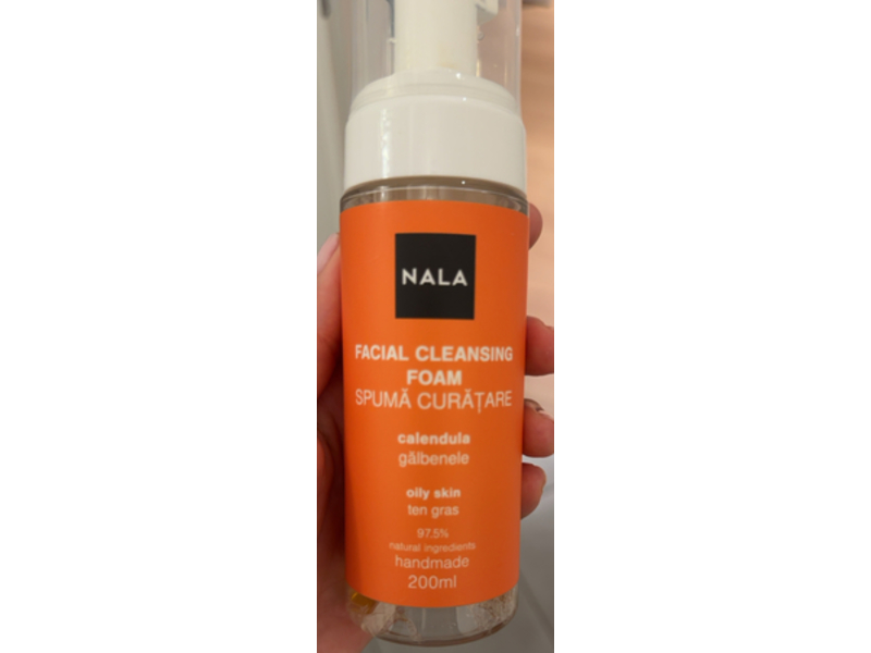 Nala Facial Cleansing Foam, Calendula, 200 mL