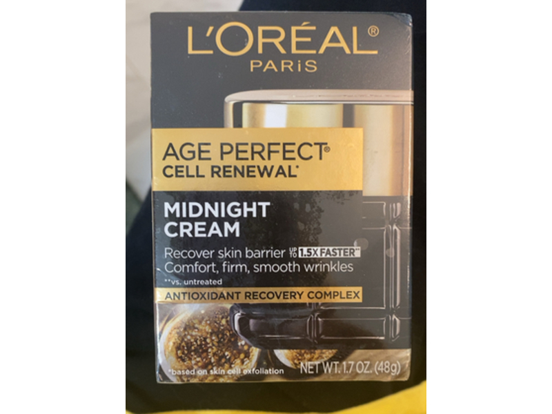 L'Oreal Paris Age Perfect Cell Renewal Midnight Cream, 1.7 oz/48 g