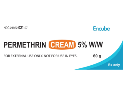 Permethrin Cream 5% w/w, 60 g Encube (RX)