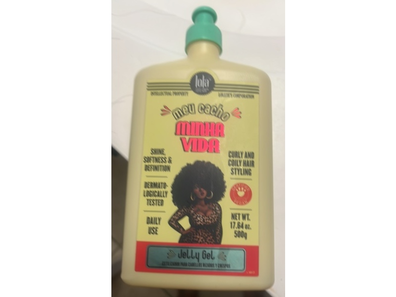 Iola Curly & Coily Hair Stylling Jelly Gel, 17.64 oz/500 g