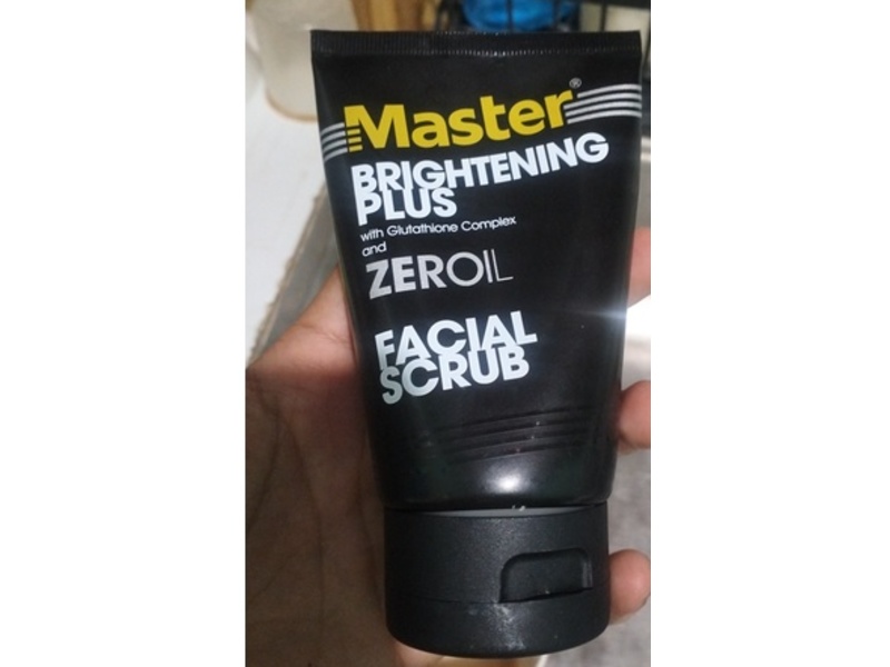 Master Brightening Plus Facial Scrub, Gluathlone Complex & Zeroil, 100 g