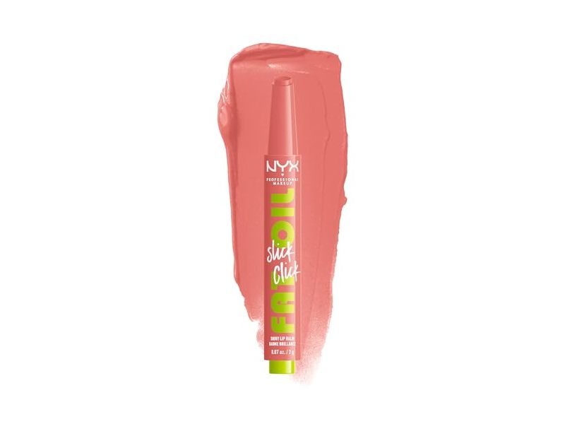 Nyx Professional Makeup Fat Oil Slick Click Shiny Lip Balm, Story Or Post, 0.07 oz/2 g