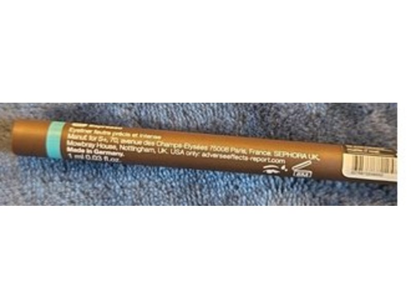 Sephora 12H Intense Ink Felt Liner Classic Line Eyeliner, 02 espresso, 0.03 fl oz/1 mL