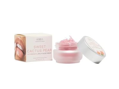 FarmHouse Fresh Lip Drench Jelly Sleep Mask, Sweet Cactus Pear, 0.6 oz/17 g