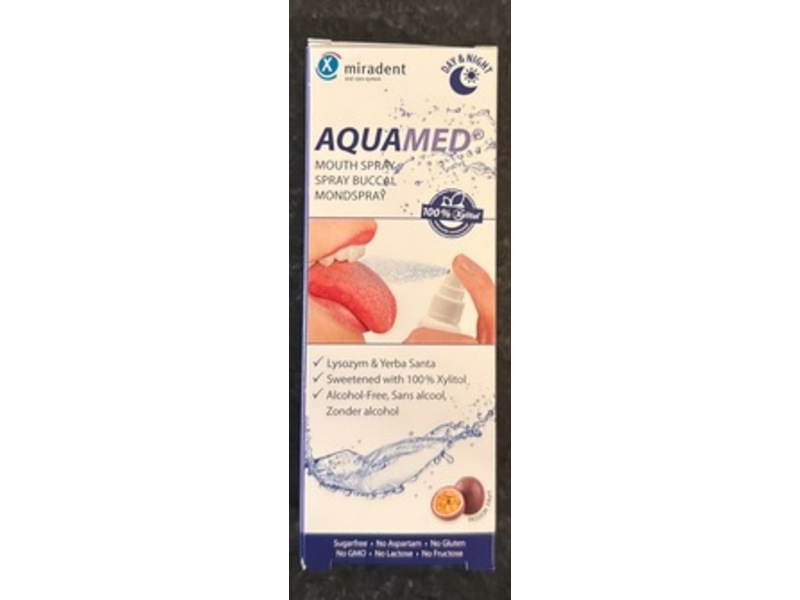 Miradent Aquamed Mouth Spray, 30 mL