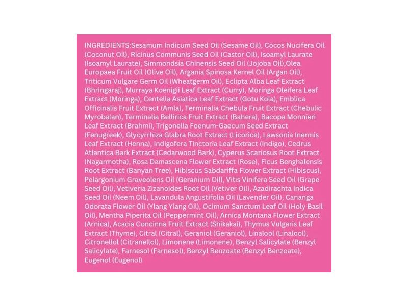 Khadi Hair Oil, Rose Repair, 1.69 fl oz/50 mL