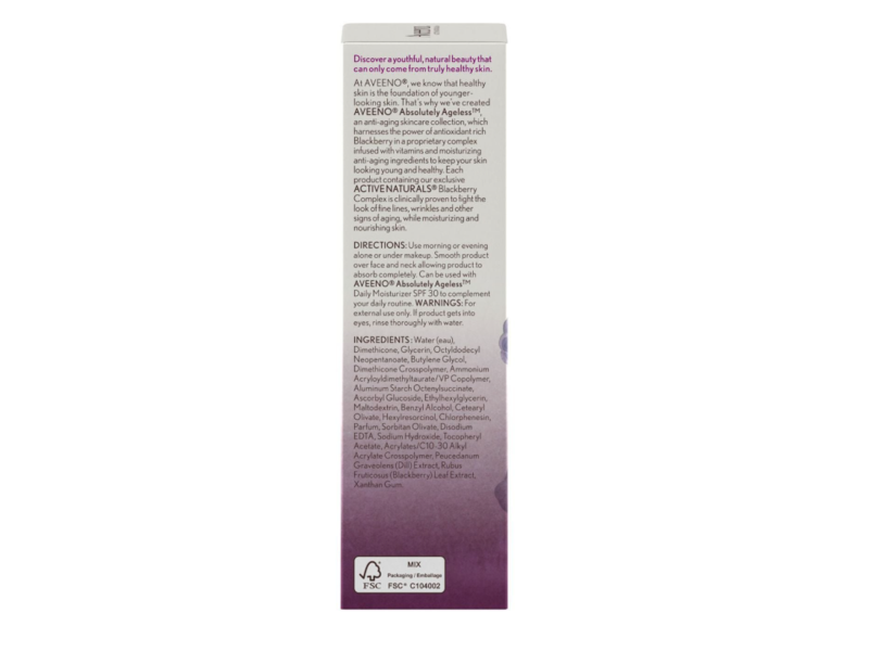 Aveeno Absolutely Ageless Intensive Renewal Serum, 1 fl oz/30 mL