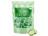 Polish'd Face Wipes, Cucumber, 40 Count - thumbnail 1
