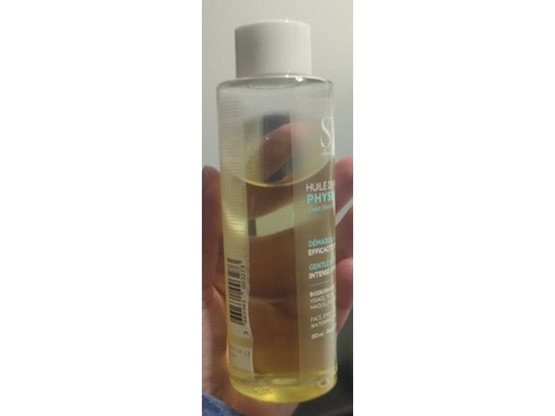 SVR Gentle Physiopure Cleansing Oil, Sweet Almond Oil + Vitamin E, 150mL