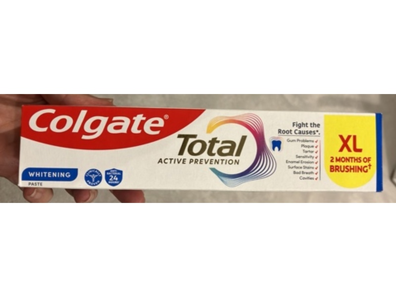 Colgate Active Prevention Whitening Toothpaste, 125 mL