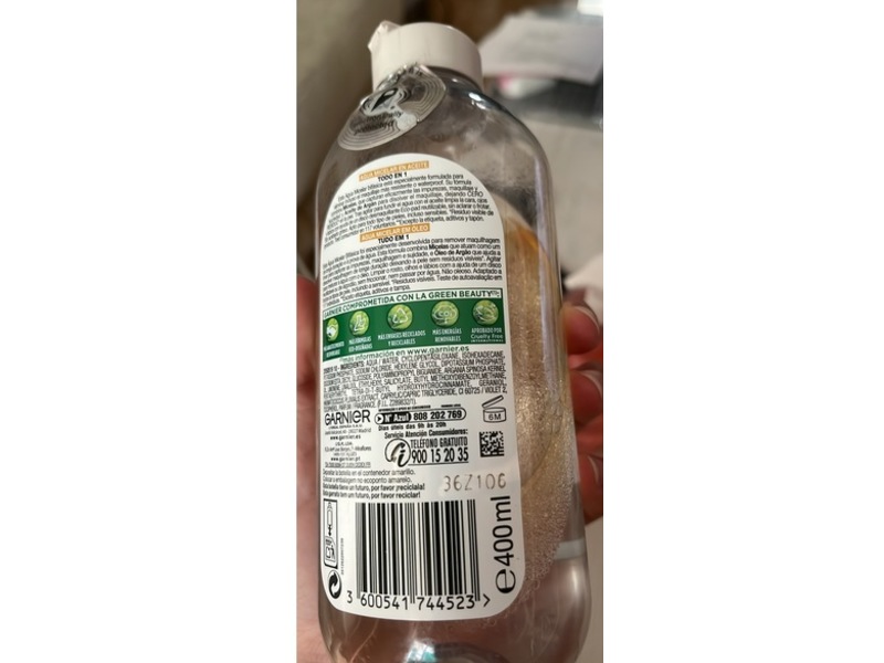 Garnier Skin Active Micellar Water, 400 mL