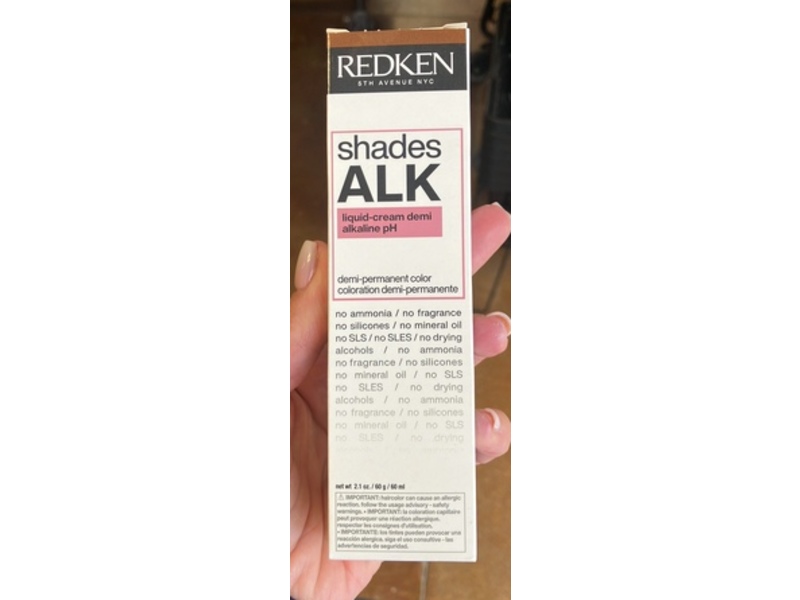 Redken Shades ALK Liquid Demi-PermanentColor, 03NA DarkChocolate, 2.1 oz/60g