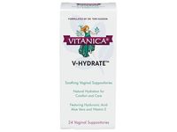 Vitanica V-Hydrate Soothing Vaginal Suppositories, 24 Count - thumbnail 1