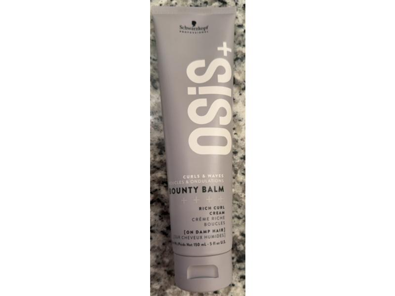 Schwarzkopf Osis + Bounty Balm Rich Curl Cream, 5 fl oz/150 mL