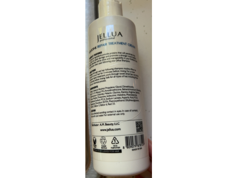 Jellua Squid Ink Repair Treatment Cream 8.5 fl oz