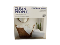 Clean People. Ultra Concentrated Laundry Detergent Sheets, Fragrance Free, 192 Loads - thumbnail 1