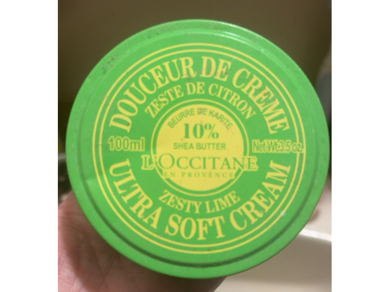 L'Occitane En Provence Ultra Soft Cream, Shea Butter, 3.5 oz/100 mL